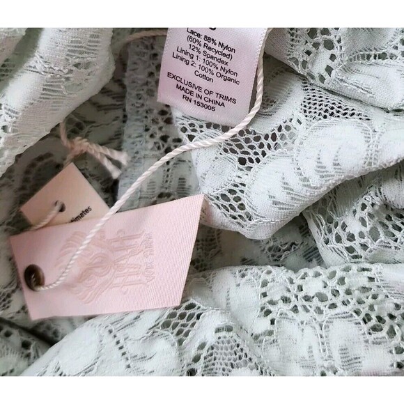 We Are HaH Free People Coming In Haht Lace Bodysuit In Something Blue mint - Picture 8 of 9